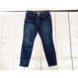 S&Co Low Rise Skinny Denim Blue Jeans